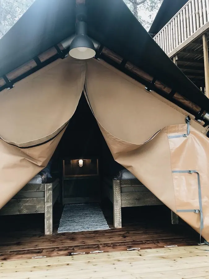 キャンプ場 Glamping Lodge Estartit レスタルティット
